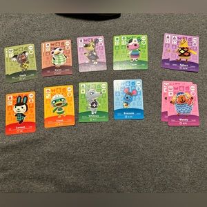 animal crossing amiibo cards
